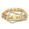 Bracelet Manchette Or jaune Diamant
