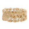 Bracelet manchette Or jaune