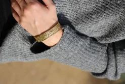 Bracelet Manchette Or jaune