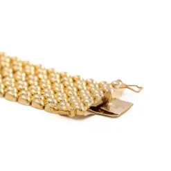Bracelet Manchette Or jaune
