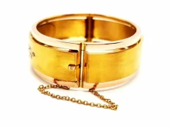 Bracelet Manchette Or jaune Diamant