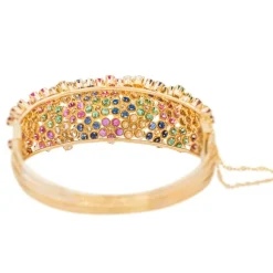 Bracelet Manchette Or jaune Diamant