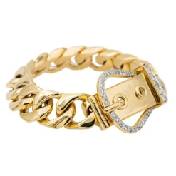 Bracelet Manchette Or jaune Diamant
