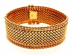 Bracelet Manchette Or rose