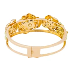Bracelet Manchette Or rose Diamant