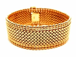 Bracelet Manchette Or rose