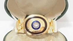 Bracelet Napoléon III émail diamant