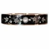 Bracelet Napoléon III Or Rose Et émail Noir