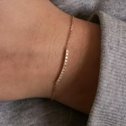 Bracelet Or barrette de Diamants