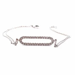 Bracelet Or barrette en Diamants