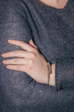 Bracelet Or blanc
