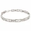 Bracelet Or blanc diamant