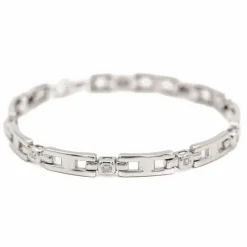 Bracelet Or blanc diamant