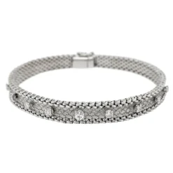 Bracelet Or blanc Diamant
