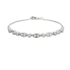 Bracelet or blanc diamants
