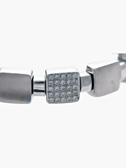 Bracelet Or Blanc Diamants