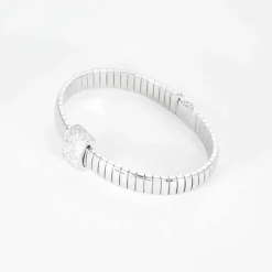 Bracelet or blanc diamants