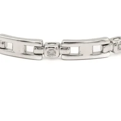 Bracelet Or blanc diamant