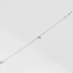BRACELET OR BLANC DIAMANT 0,05ct