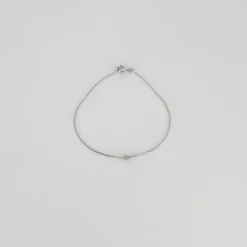 Bracelet or blanc diamant