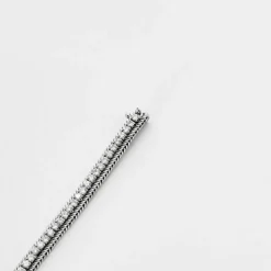 Bracelet or blanc, diamants