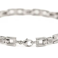 Bracelet Or blanc diamant