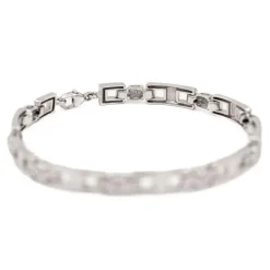 Bracelet Or blanc diamant