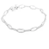 Bracelet or blanc et diamants