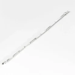 Bracelet or blanc et diamants