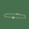 Bracelet or blanc serti de diamants naturels