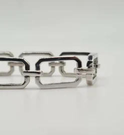 Bracelet or blanc serti de diamants naturels