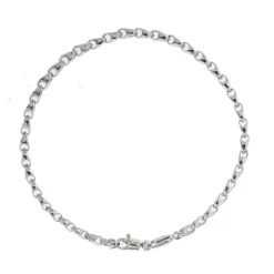 Bracelet or blanc unisexe