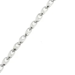 Bracelet or blanc unisexe