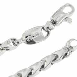 Bracelet or blanc unisexe