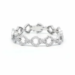 Bracelet or et diamants