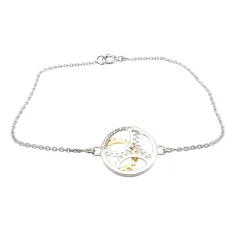 Bracelet or et diamants