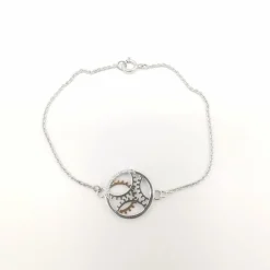 Bracelet or et diamants