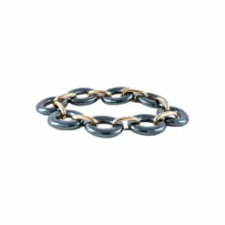 Bracelet Or Hématite