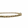 Bracelet or jaune 18 carats serti de diamants naturels