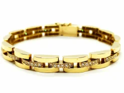 Bracelet Or jaune Diamant