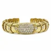 Bracelet or jaune, diamants