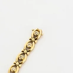 Bracelet or jaune diamants