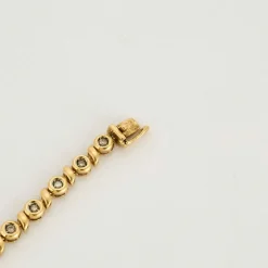 Bracelet or jaune diamants