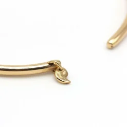 Bracelet or jaune, diamants et rubis