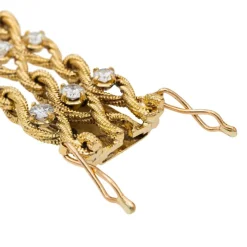 Bracelet Or jaune Diamant