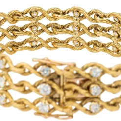 Bracelet Or jaune Diamant