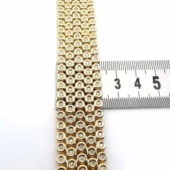 Bracelet or jaune et diamants