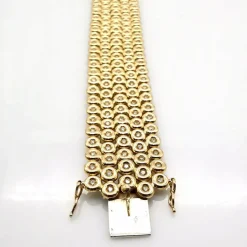 Bracelet or jaune et diamants