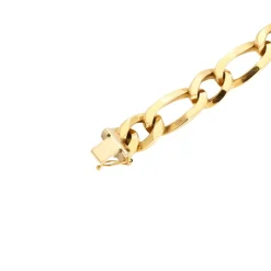 Bracelet Or Jaune Gourmette Souple
