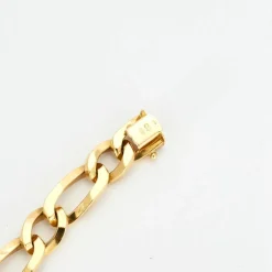 Bracelet Or Jaune Gourmette Souple